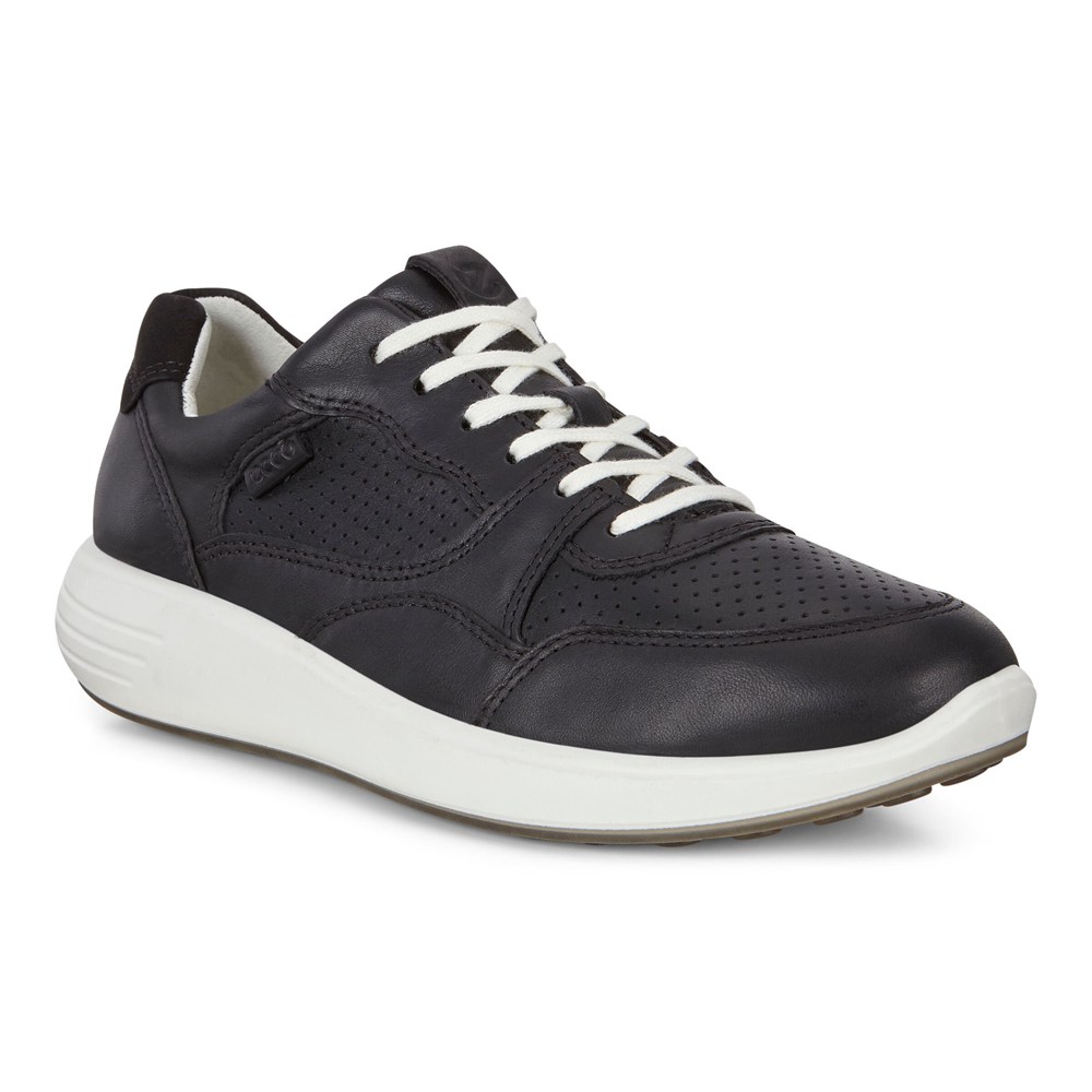 Tenis Mujer - ECCO Soft 7 Runner - Negros - WOL692530